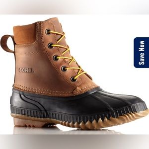 Sorel Cheyanne Lace Waterproof Brown Mens Boots